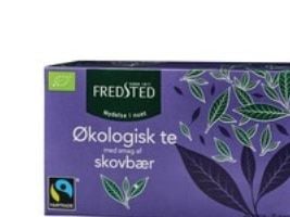 Te, Fredsted økologisk skovbær, pakke a 20 stk