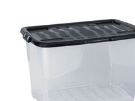 Säilytyslaatikko strata 65l kirkas