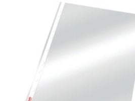 Plastlomme, Esselte, med huller, klar A4, 105 µm, pakke a 10 stk