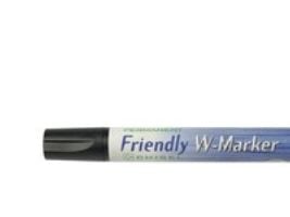 Permanent marker Ballograf Friendly, sned spets, svart