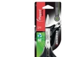 Maped 496110, Voksen, Rett kutt, Single/enkelt, Sort, Rustfritt stål, Universell