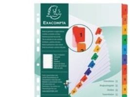 Exacompta 1112E, Valkoinen, Kartonki, A4, 160 g/m²