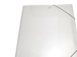 Elastikmappe plast petter, 3-klap, a3, pakke a 10 stk.