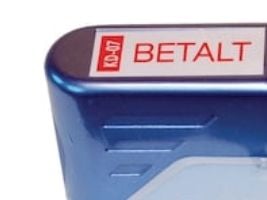 Stempel Deskmate 'BETALT'
