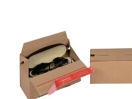Papkasse, ColomPac® Eurobox-series, HxBxD 195 x 95 x 90 mm, pakke a 20 stk.