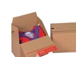 Papkasse, ColomPac® Eurobox-series, HxBxD 140 x 145 x 195 mm, pakke a 20 stk.