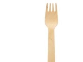 Bestick Duni gafflar 16 cm trä (förpackning á 100 st)