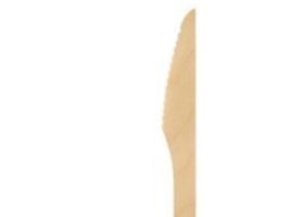 Bestick Duni knivar 16 cm trä, förpackning à 100 st