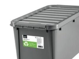 Opbevaringskasse SmartStore™ Recycled 70 ltr. 72x40x38 cm grå