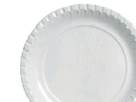 Tallerkener, BioPak, coatet pap, Ø 18 cm, pakke a 100 stk