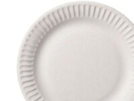 Tallerkener, BioPak, pap, Ø 18 cm, pakke a 100 stk