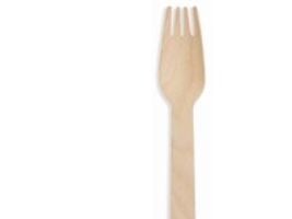 Huhtamaki Bestikkgafler i tre 16 cm - 100 stk.