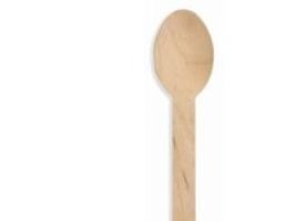 Huhtamaki Bestikkskje av tre 16 cm - 100 stk.