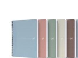 Oxford 400154143, Monokromatisk, Assorterte farger, A4, 90 ark, Rute papir, Universell