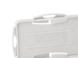DURABLE ECO - Kortholder - for 54 x 87 mm - klips, taljerep - grå