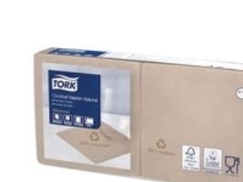 Servietter Tork® Cocktail Advanced, 509502, 23,8 x 23,8 cm, pakke a 200 stk.