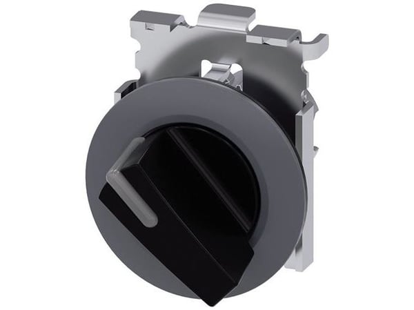 Siemens 3SU10622DF100AA0 3SU1062-2DF10-0AA0 Knebelschalter Knebel Schwarz 1 x 90 ° 1 St., IP67, IP69K, 3,05 cm, 78 mm, 134 mm, 43 mm, 72 g