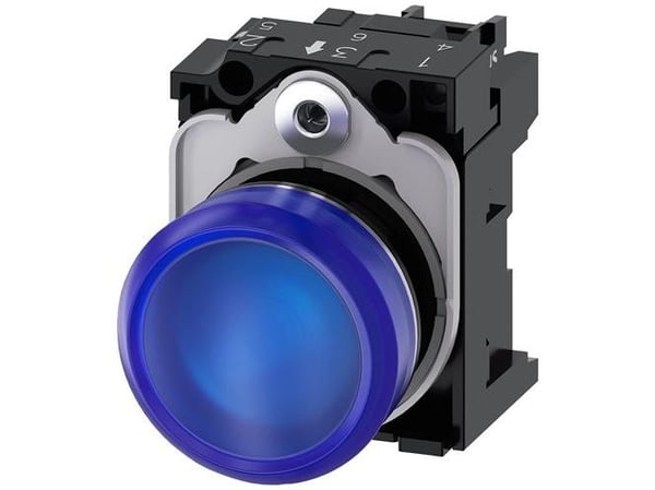 Siemens 3SU1152-6AA50-1AA0 Valoilmaisin 1 kpl