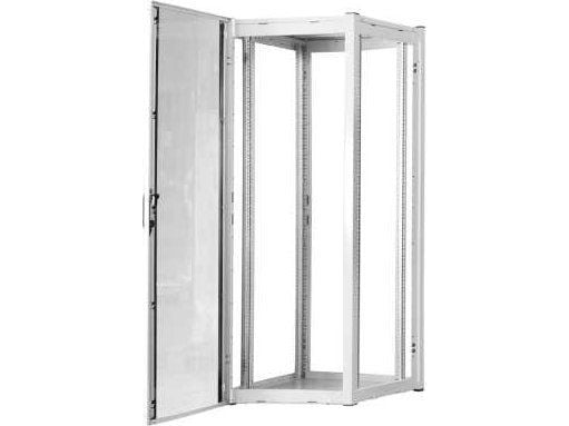 Digitus Nätverksskåp stående Hyper Pro 19" 32U rack 600x600, framdörr glas, grå, 1000kg
