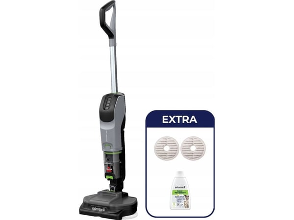 BISSELL SpinWave + Vac Pet Select 3893N - Støvsuger - pinne - uten pose - uten kabel inkludert lader