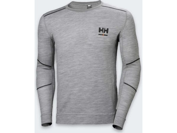 T-shirt Lifa Base 75106 l/ærme grå L
