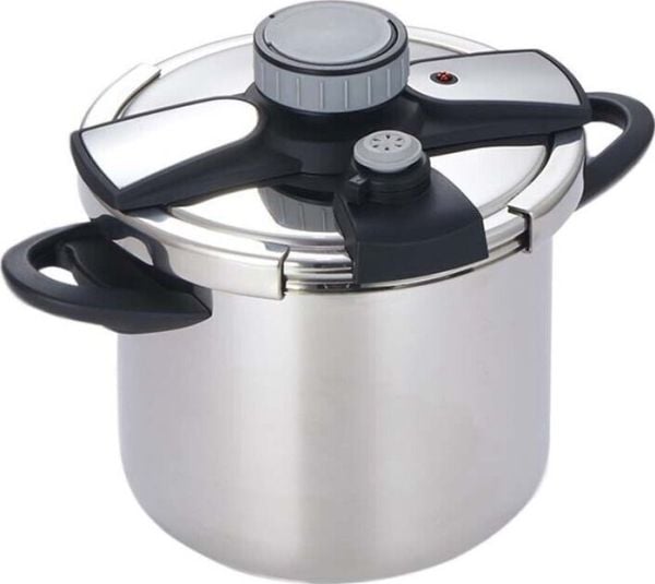 Greitpuodis Zyle ZY206PCCT, 6 liter, rustfritt stål Greitpuodis Zyle ZY206PCCT, 6 liter, rustfritt stål