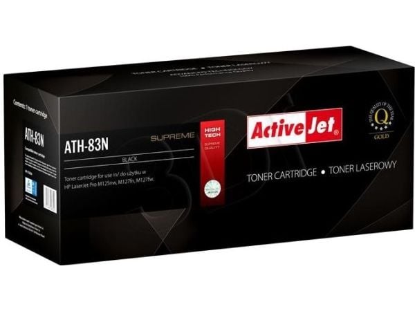 Activejet ATH-83N, 1500 sider, Sort, 1 stykker