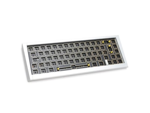 Ducky Outlaw 65 -pelinäppäimistö, barebone - hopea (ANSI)