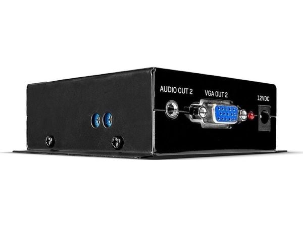 Lindy AV Signaloverføringssystem 300m Cat.6 2 Ports VGA-mottaker