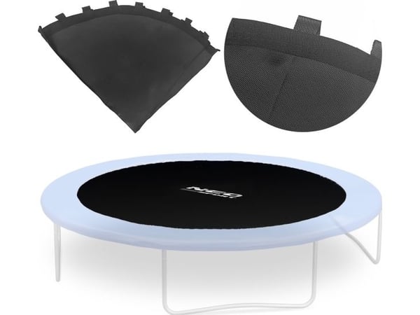 Neo-Sport trampoline-kantmatte 140 cm, 30 fjærer, 4,5 bein