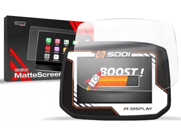 GrizzGlass matt film CarDisplay Protection til Sodi RSX