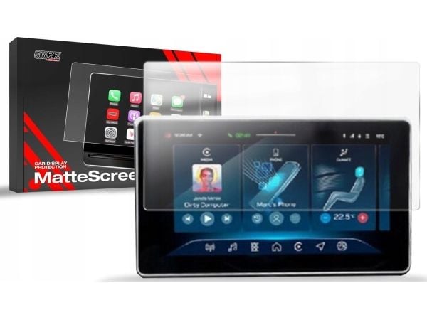 GrizzGlass matt film for CarDisplay-beskyttelse til Iveco Daily 10" (2024-2025)