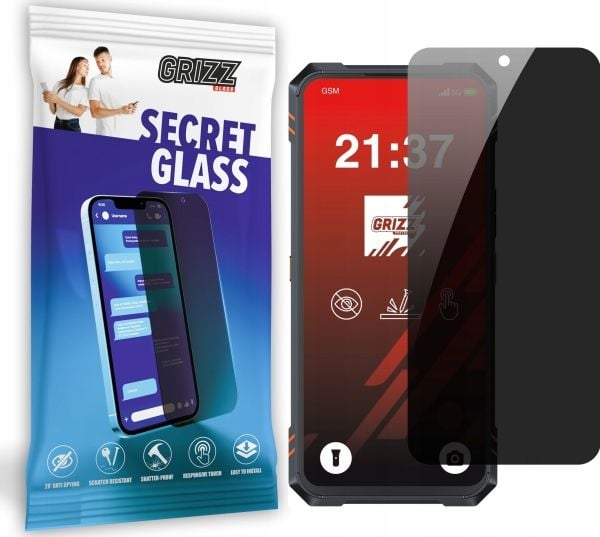 GrizzGlass personvernskjerm GrizzGlass SecretGlass til Cubot KingKong Star 2