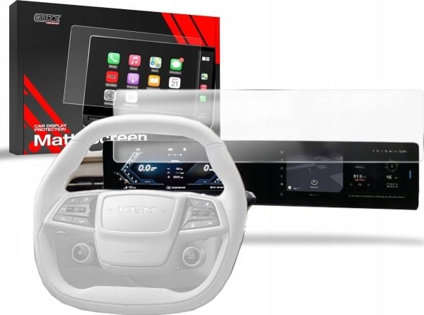 GrizzGlass matt film CarDisplay-beskyttelse for SsangYong Actyon (2024-2025)