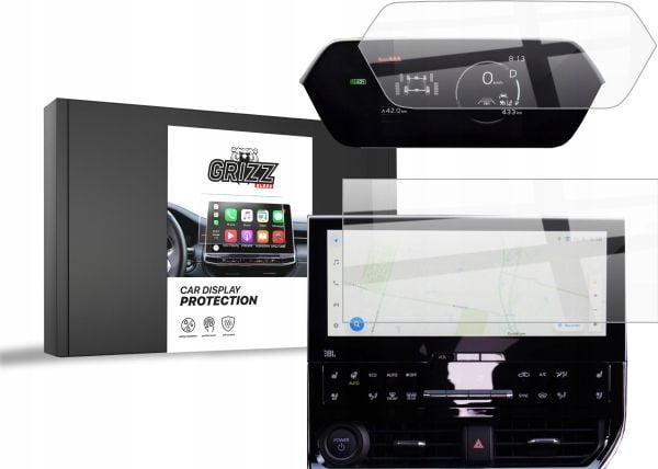 Keramisk film GrizzGlass CarDisplay Protection for Subaru Solterra EV (2022-2025) [2w1]