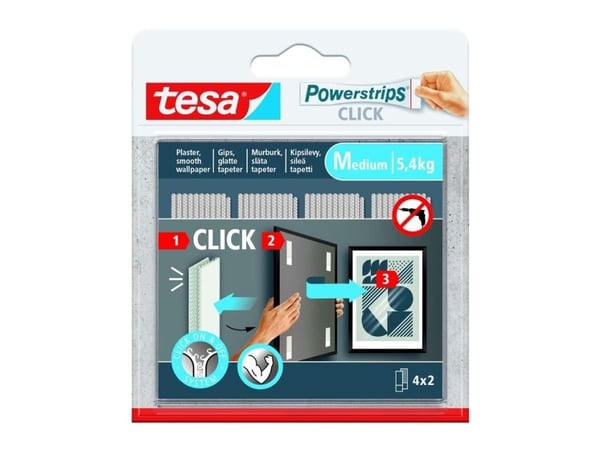 Powerstrip Tesa 77721 4 delar