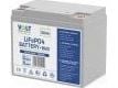 Volt LiFePO4-batteri 12,8V 60Ah (60A) + BMS vedlikeholdsfritt