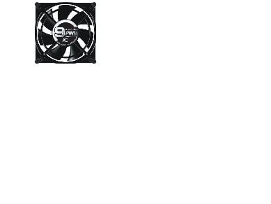 ARCTIC Fan 9 PWM, Fan, 9,2 cm, 600 RPM, Svart