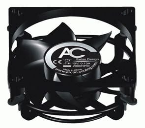 ARCTIC Fan 9 PWM, Vifte, 9,2 cm, 600 RPM, Sort