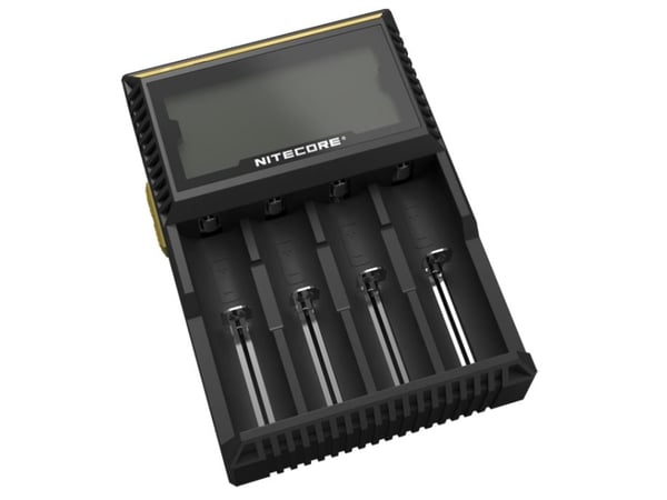 Nitecore D4EU, Lithium-Ion (Li-Ion), Nikkel-kadmium (NiCd), Nikkelmetallhydrid (NiMH), AA, AAA, AAAA, C