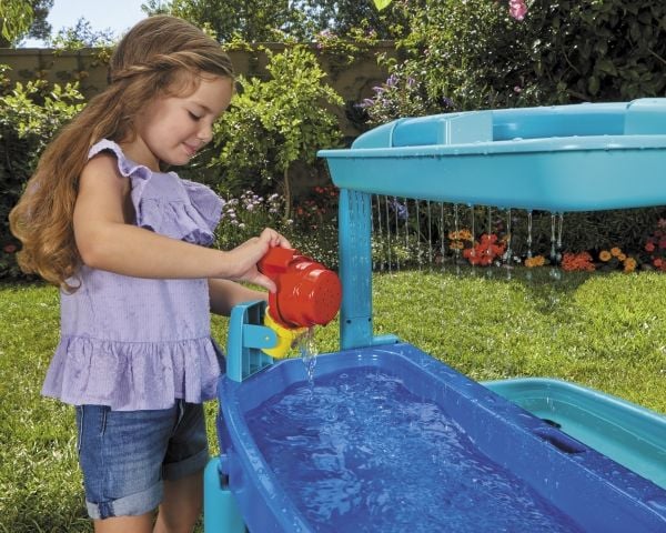 Little Tikes Easy Store Water Table, Vannbord, Utendørs, 3 år, Plast, Flerfarget