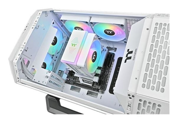 Thermaltake ASTRIA 400 ARGB, Luftkjøler, 12 cm, 500 RPM, 1800 RPM, Hvit
