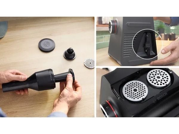 Bosch Serie 6 MFWS650B, 500 W, musta, Hopea, 3,5 kg/min, 1 m, Metalli, Muovi, 2100 W