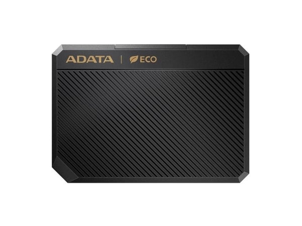 ADATA EC600-BCBK, HDD/SSD-kabinett, 2.5", SATA, USB-tilkobling, Sort