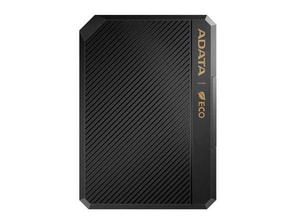 ADATA EC600-BCBK, HDD/SSD-kabinett, 2.5", SATA, USB-tilkobling, Sort