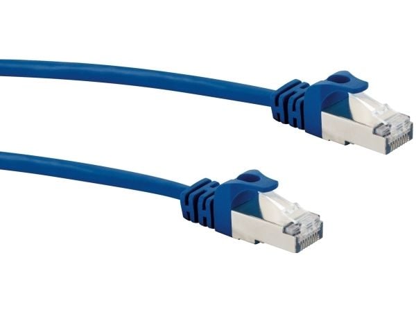 Schwaiger CKO8020 531, 2 m, Cat8, S/FTP (S-STP), RJ-45, RJ-45, Blå