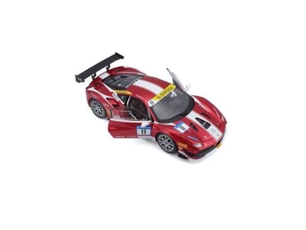 BBURAGO Ferrari 488 Challenge, Sportsbilmodell, Ferdigmontert, 1:24, Ferrari 488 Challenge, Alle kjønn, Metall, Plast