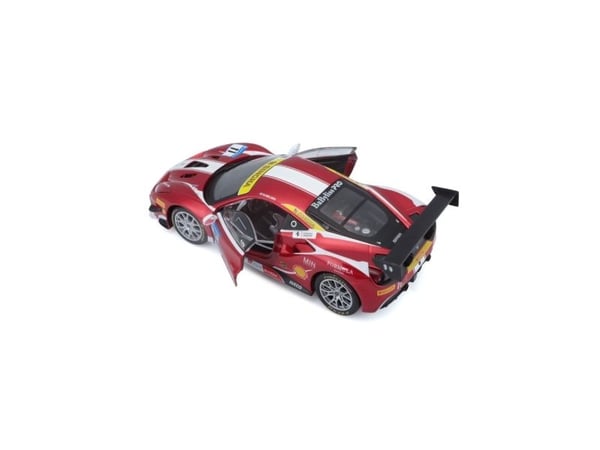 BBURAGO Ferrari 488 Challenge, Sportsbilmodell, Ferdigmontert, 1:24, Ferrari 488 Challenge, Alle kjønn, Metall, Plast