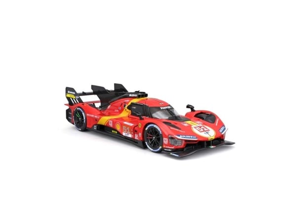 BBURAGO Ferrari 499P LMH (2023), sportsbilmodell, ferdigmontert, 1:24, Ferrari 499P LMH, alle kjønn, metall, plast