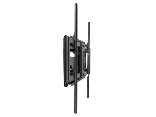 TECHly - Monteringssett (veggbrakett) - for buet / flatt panel - slank - stål - svart - skjermstørrelse: 60"-120"